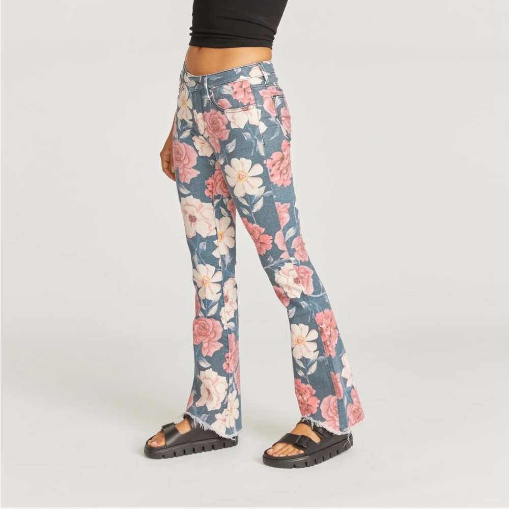 Driftwood Eva Masquerade Floral Print Women's Jeans